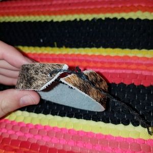 Cowhide bracelet